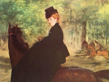 La amazona Realismo Impresionismo Edouard Manet Pinturas al óleo